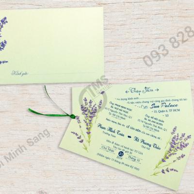 thiệp độc quyền khuyến mãi